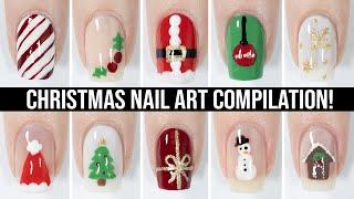 Nail Art For Christmas  Cute & Easy Nail Design Compilation For Christmas!