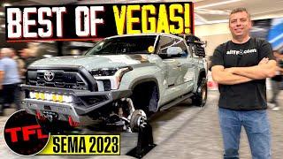 BEST of Vegas! The Coolest And Craziest Trucks From SEMA 2023!