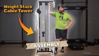 Bells of Steel Plate Loaded Cable Tower | ASSEMBLY