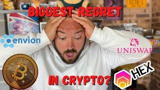 My biggest regret in my crypto journey .