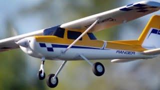 FMS Ranger 1220mm Trainer Plane Maiden Flight Shakedown