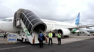 Flight Report Garuda Indonesia Business Class Boeing 737-800 GA211 Yogyakarta Jakarta