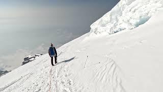 Mount Rainier - Descending the Upper Mountain - Disappointment Cleaver/Ingraham Direct