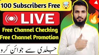 Ak UNAS Tech is live! | Live Channel Checking And Free Promotion | Free Promotion