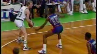 Larry Bird takes Dennis Rodman to SCHOOL (4/1/1988)