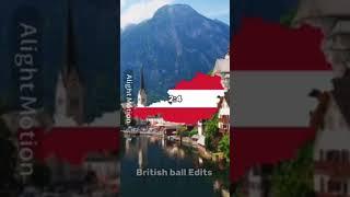 Austria VS Hungary (my first video in alight motion) #shorts