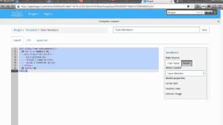 Shogun Tutorial - Using Data Collections