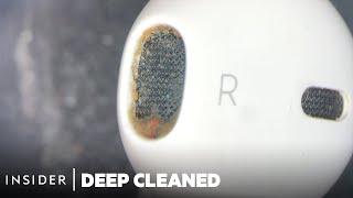 How AirPods Are Deep Cleaned | Deep Cleaned | Insider