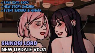 NEW UPDATE SHINOBI LORD [v0.31] + SAVE DATA 100%!!!