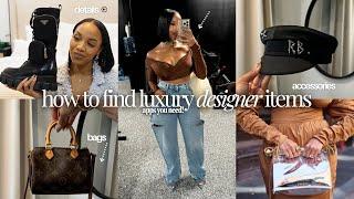 How to Find Luxury and Designer Items for less! Affordable + Trendy Items!