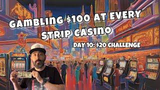 I'm Playing $100 Slots at EVERY Las Vegas Casino!