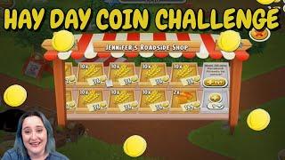 HAY DAY-COIN CHALLENGE!! DAY ONE!!