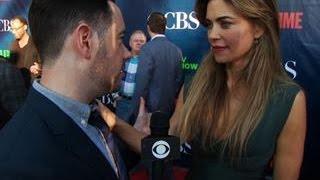 Fall Previews  - CBS Press Tour Red Carpet:  Amelia Heinle