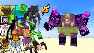 ENDER GUARDIAN Vs All Mutants in Minecraft