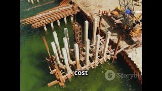 Portion of the Santa Cruz Wharf Collapse 2024