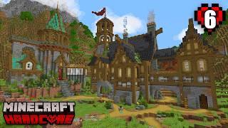 I Built an IRON FARM MANSION in Hardcore Minecraft 1.21 Survival