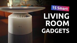 15 Smart Living Room Gadgets & Techs