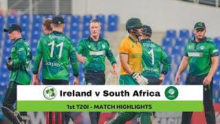 Ireland vs South Africa 1st T20I, 2024 | Match Highlights