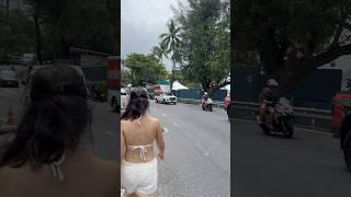 Morning Walk Cloudy weather | Phuket | Slow Life #travel #ytshorts #rain #cloud #beach #shorts