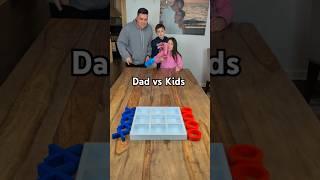 Who Will Win?  Bottle Flip Tic Tac Toe! #shorts #familyfun