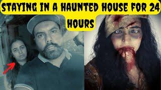 We LIVED in a REAL HAUNTED HOUSE for 24 HOURS  (GHOST VIDEOPROOF)