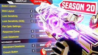 NEW Best Controller Settings In Season 20 (Apex Legends)