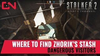 Stalker 2 Zhorik's Stash Location - Dangerous Visitors