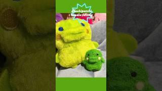 DIY Tamagotchi kuchipatchi needle felting 다이소 양모펠트로 다마고치 구치파치 만들기