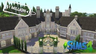 CONTEMPORARY CASTLE | Part 1 | The Sims 4 Speedbuild | No CC