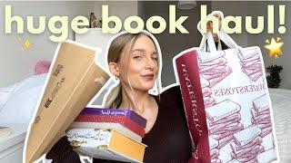 huge book haul! (fantasy, romantasy & romance books) ️