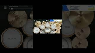 Runaway aurora trending sound drum cover #shorts / Digital drumming