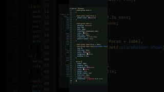 Login form made easy! With HTML, CSS and JavaScript. So Clean and animated  #shorts #learntech