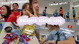 day in my life at Malaysia international school || international student vlog  [KOR/ENG] grade11