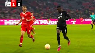 HOW did Randal Kolo Muani play vs Bayern?