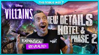 Disney Villains Land Details Revealed, Rumors, Speculation, & Possible 5th Park Discovered!