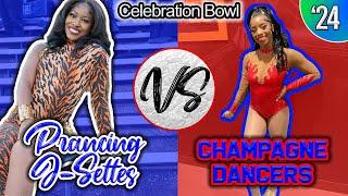 Prancing J-Settes VS Champagne Dancers | Celebration Bowl 2024 | REVIEW ️