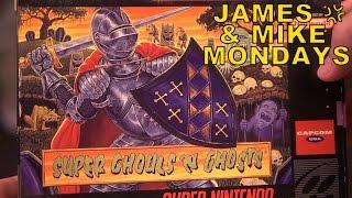 Super Ghouls 'n Ghosts (SNES) Part 1 - James & Mike Mondays