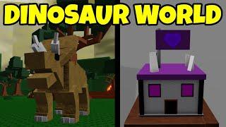 NEW DINOSAUR WORLD UPDATE in Roblox Control Army (Jungle World)