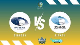 Barclay Cup Diamond 1 - Victoria Dingoes vs. NSW Giants