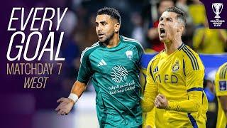 BANGERS EVERYWHERE! CR7, Firmino’s Bicycle Kick & More! | Every Goal - MD 7 WEST | ACL Elite™ 24/25