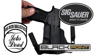 Sig Sauer X-Macro in a New Blackpoint Tactical Mini Wing IWB! Very concealable and comfortable!