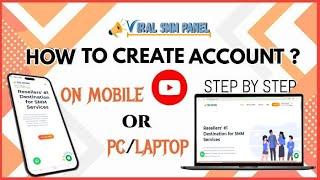 How To Create Account On VIRAL SMM PANEL | Best Smm Panel In Europe