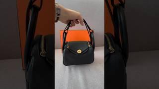 Several different ways to carry a mini lindy  It’s super CUTE! #hermesminilindy