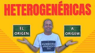 HETEROGENÉRICAS: SUBSTANTIVOS QUE MUDAM DE GÊNERO NO ESPANHOL!