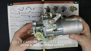 Solex Carburetors - Kaiser Willys Jeep Parts