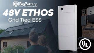 BigBattery's 48V ETHOS - UL-Certified Lithium Energy Storage System