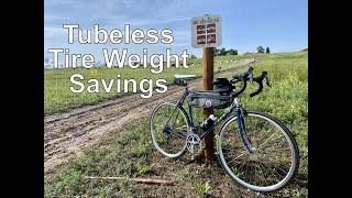 Tubeless Tire Weight Savings