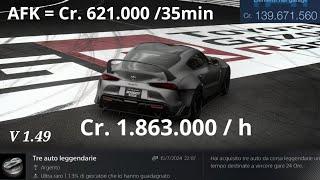 Gran Turismo 7 (v 1.49) best Money method and AFK method for the new update #GT7moneyfarm