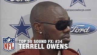 Terrell Owens Defends Tony Romo "That's My Quarterback" (#34) | Top 50 Sound FX | NFL