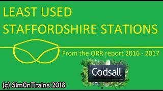 Staffordshire Least Used Station No. 7 - Codsall